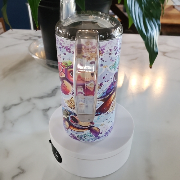 Baby Sea Turtle 12oz Sippy Cup with 2 lids - Picture 5 of 10